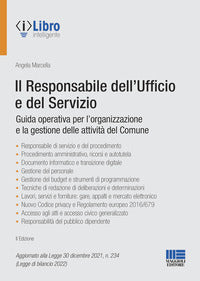 Responsabile dell'ufficio e del servizio - guida operativa per l'organizzazione e la gestione 