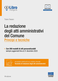 Redazione degli atti amministrativi del comune 