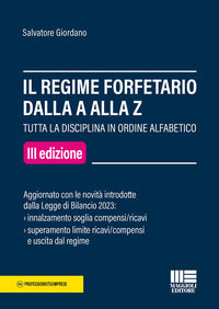 Regime forfetario dalla a alla z - tutta la disciplina in ordine alfabetico 