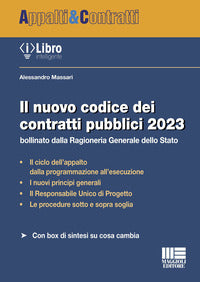 Nuovo codice dei contratti pubblici 2023 