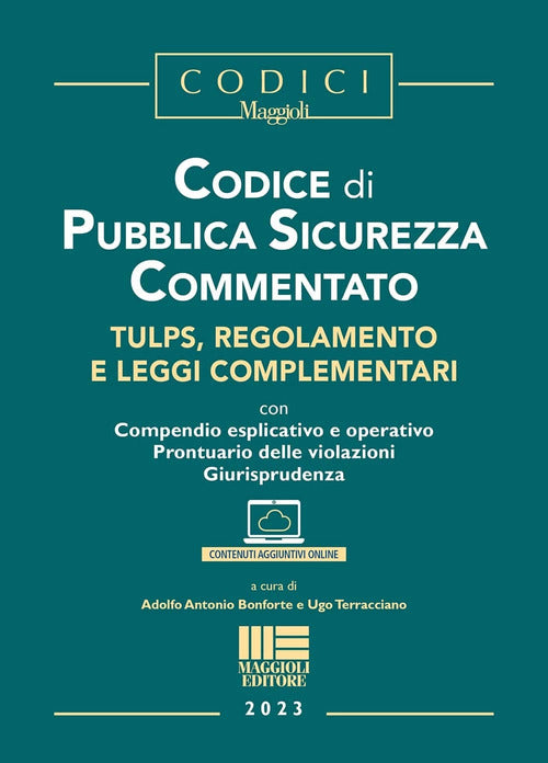 Codice di pubblica sicurezza commentato 2023 