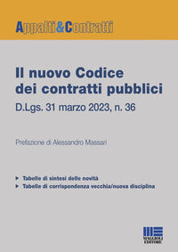 Nuovo codice dei contratti pubblici 2023 