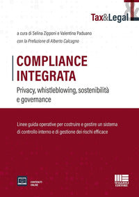 Compliance integrata - privacy whistleblowing sostenibilita' e governance 