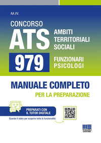 Concorso ats ambiti territoriali sociali - 979 funzionari psicologi conforme al bando manuale 
