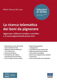Ricerca telematica dei beni da pignorare - aggiornata a riforma cartabia e correttivo e al nuovo 