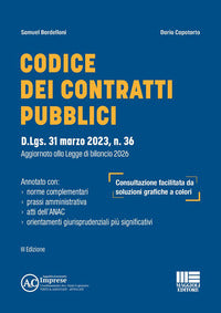 Codice dei contratti pubblici d.lgs. 31 marzo 2023, n. 36 aggiornato alla legge di bilancio 2026 