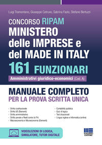 Concorso ripam ministero delle imprese e del made in italy 161 funzionari amministrativi giurid 