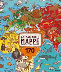 Animali sulle mappe - il puzzle e il libro di attivita' 