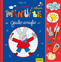 Grande manuale per disegnare e colorare giulio coniglio 