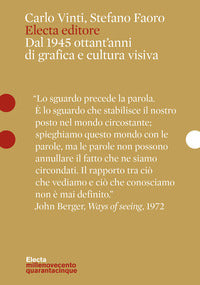 Electa editore dal 1945 ottant'anni di grafica e cultura visiva 