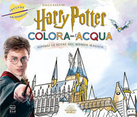 Harry potter colora con l'acqua con pennarello 