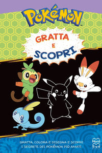 Pokemon - gratta e scopri con stilo in legno 