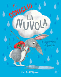 Coniglio la nuvola e la giornata di pioggia 