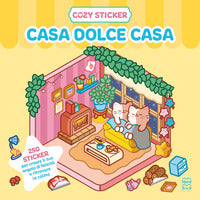 Cozy sticker casa dolce casa 