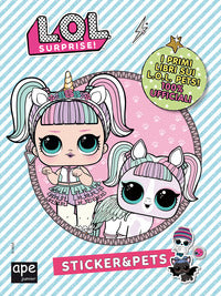 Lol surprise ! stickers and pets 