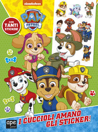Paw patrol i cuccioli amano gli sticker ! 