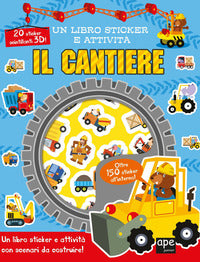 Cantiere - un libro sticker e attivita' 