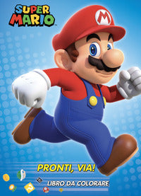 Super mario pronti via ! - libro da colorare 