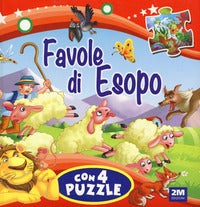 Favole di esopo - libro puzzle 