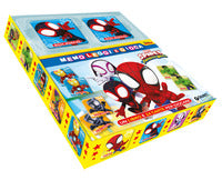 Spidey e i suoi fantastici amici - memo leggi e gioca a colori con 24 carte memory 