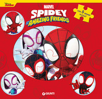 Spidey e i suoi fantastici amici - libro maxi puzzle 