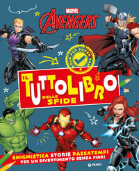 Tuttolibro delle sfid. avengers - enigmistica storie passatempi per un divertimento senza fine 