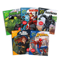 Storie da 1 minuto black panther ironman hulk spiderman black widow 