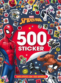 Spiderman 500 sticker - tante attivita' con i tuoi supereroi 