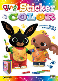 Bing grandi amici ! sticker and color activity book con adesivi 