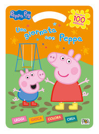 Giornata con peppa pig - con adesivi 