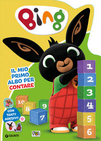 Bing mio primo album per contare con tanti adesivi ! 
