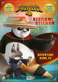 Kung fu panda 4 - scenari sticker 