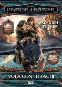 Vola con i draghi - dragon trainer scenari sticker 