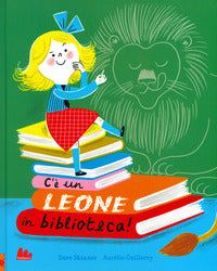 C'e' un leone in biblioteca ! 