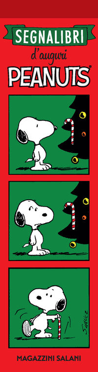Segnalibri d'auguri peanuts 