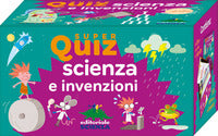 Super quiz scienza e invenzioni con 100 carte 
