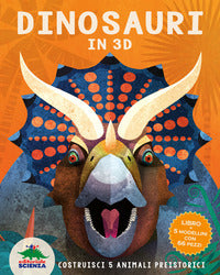 Dinosauri in 3d - costruisci 5 animali preistorici 