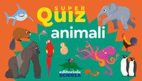 Animali super quiz con 100 carte 