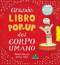 Grande libro pop up del corpo umano 