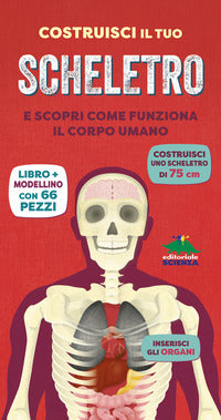 Costruisci il tuo scheletro e scopri come funziona il corpo umano - con modellino da 