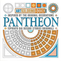 Pantheon - artkoloring book italiana e inglese 