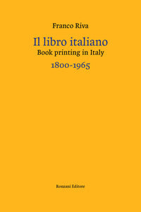 Libro italiano 1800 - 1965 - book printing in italy 
