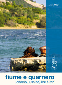Fiume e quarnero - cherso lussino krk e rab con carta geografica ripiegata 