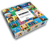 Domino i verbi con i simboli - con 28 tessere 