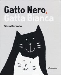 Gatto nero gatta bianca 