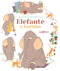 Elefante e gattino 