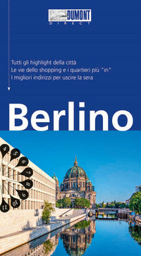 Berlino con carta geografica ripiegata - dumont 2024 