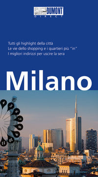 Milano con carta geografica ripiegata - dumont 2024 