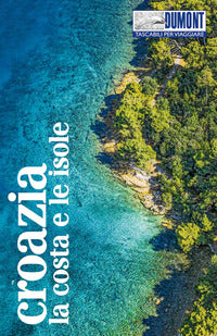 Croazia - la costa e le isole - con carta geografica ripiegata 