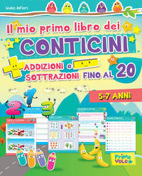 Mio primo libro dei conticini - addizioni e sottrazioni fino al 20 